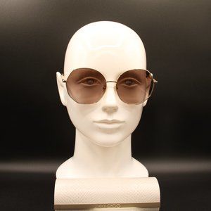 JIMMY CHOO SUNGLASSES CORAL/G/SK 61 15 140